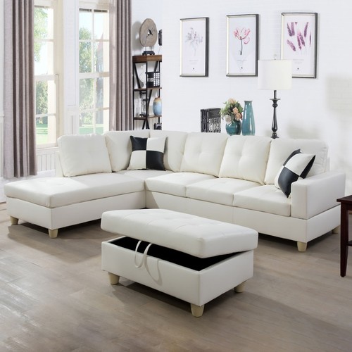 Sectional sofa bed faux - bed,